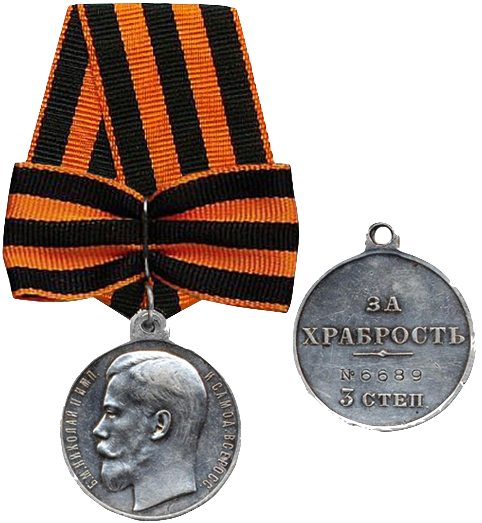 георгиевская медаль 3 степень фон мекк