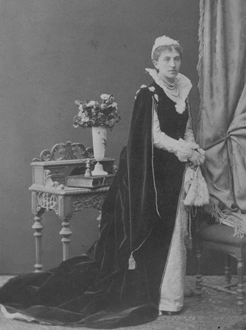 Анна Львовна Давыдова Елисаветград фотограф Ф Кирдановскии 1880 1885